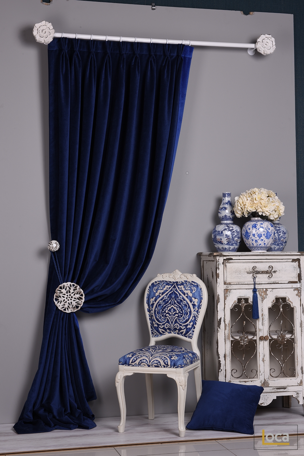 Rustic Curtain - Loca Design  -  Drapery & Upholstery Fabric